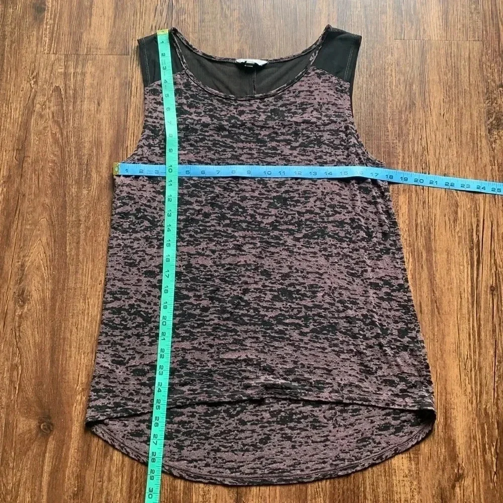 Rubbish Sleeveless Top Purple Animal Print Size Medium - Picture 3 of 8